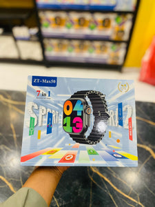 Smart Watch Ultra 2 ZT-MAX50 – 7-in-1 Complete Set