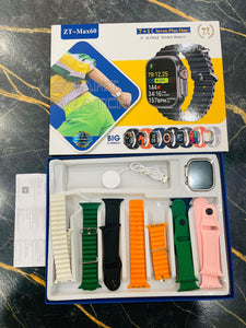 ZT-MAX60 Ultra Smart Watch – 7-in-1 Complete Bundle